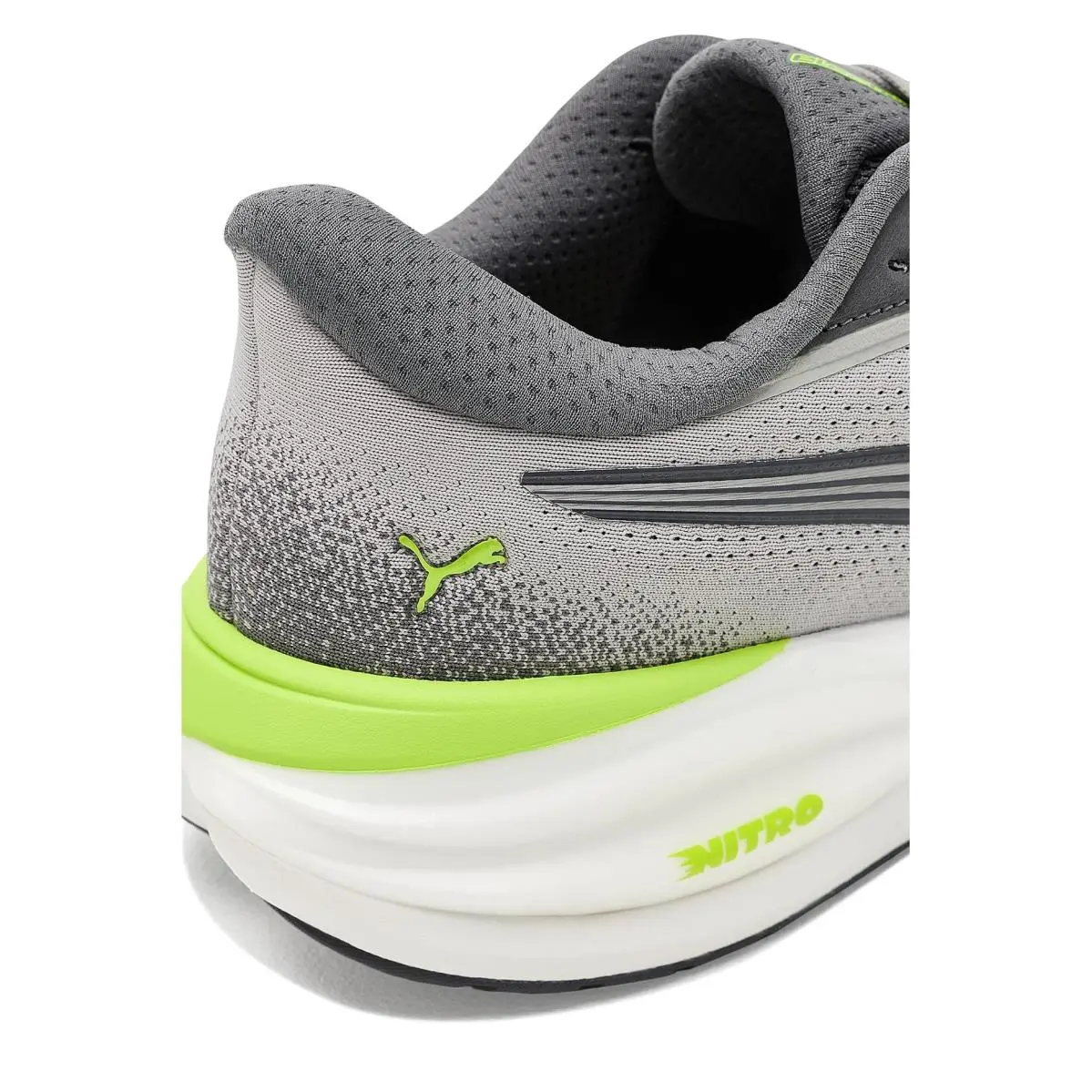Puma shoes - Gray Echo/Sunny Lime 11
