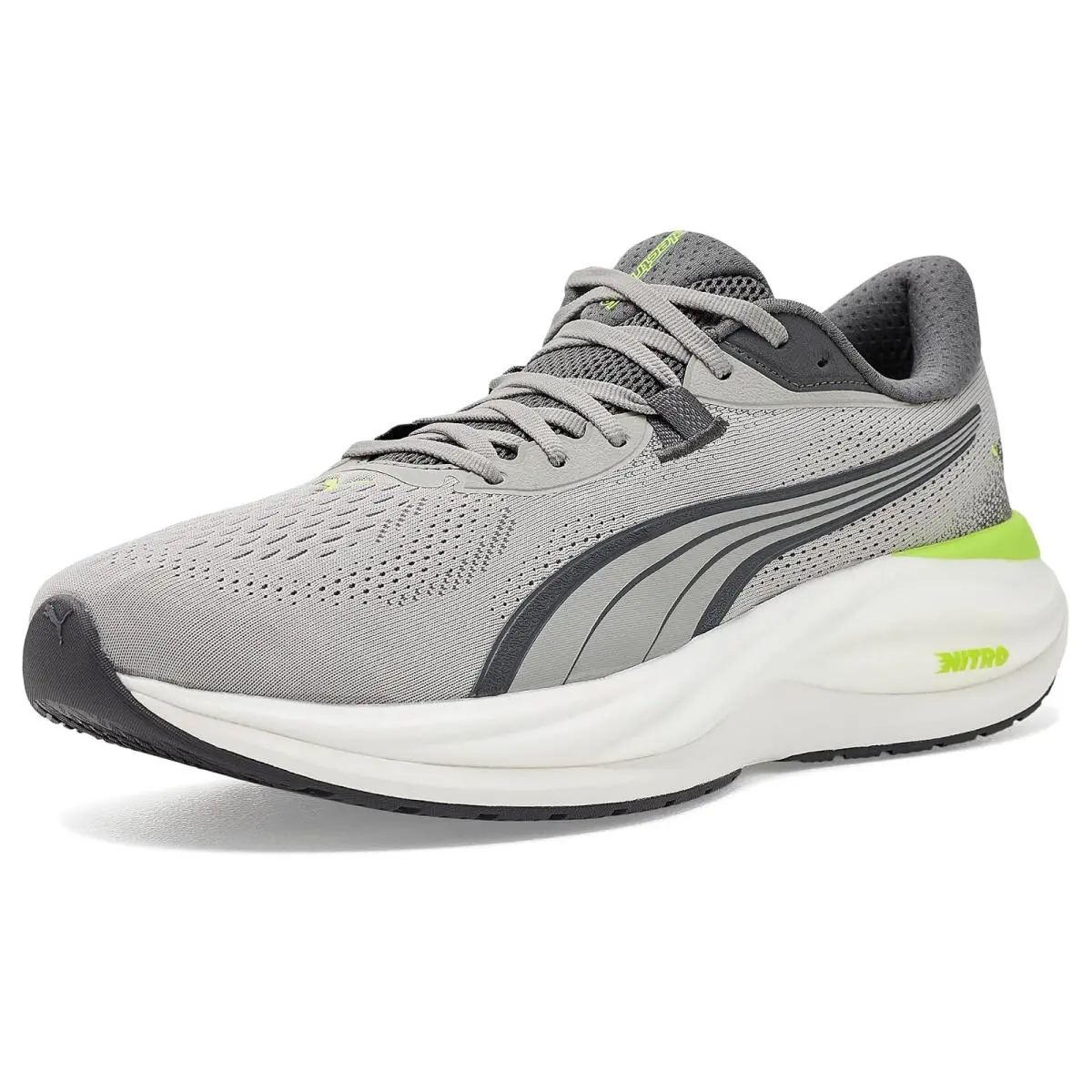 Puma shoes - Gray Echo/Sunny Lime 6