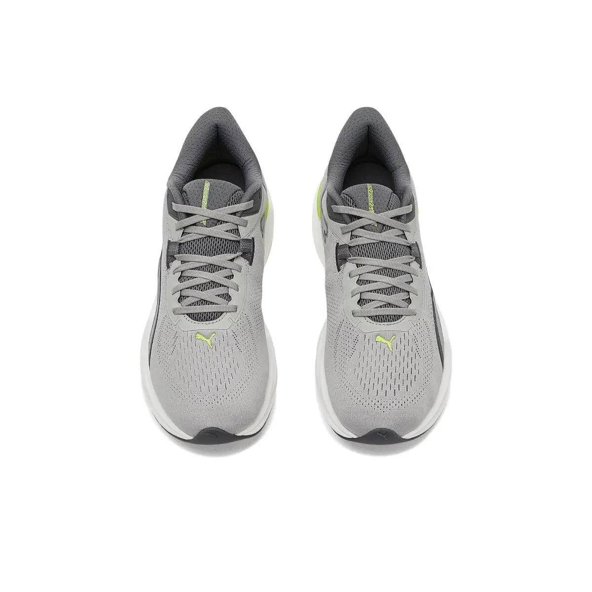 Puma shoes - Gray Echo/Sunny Lime 7
