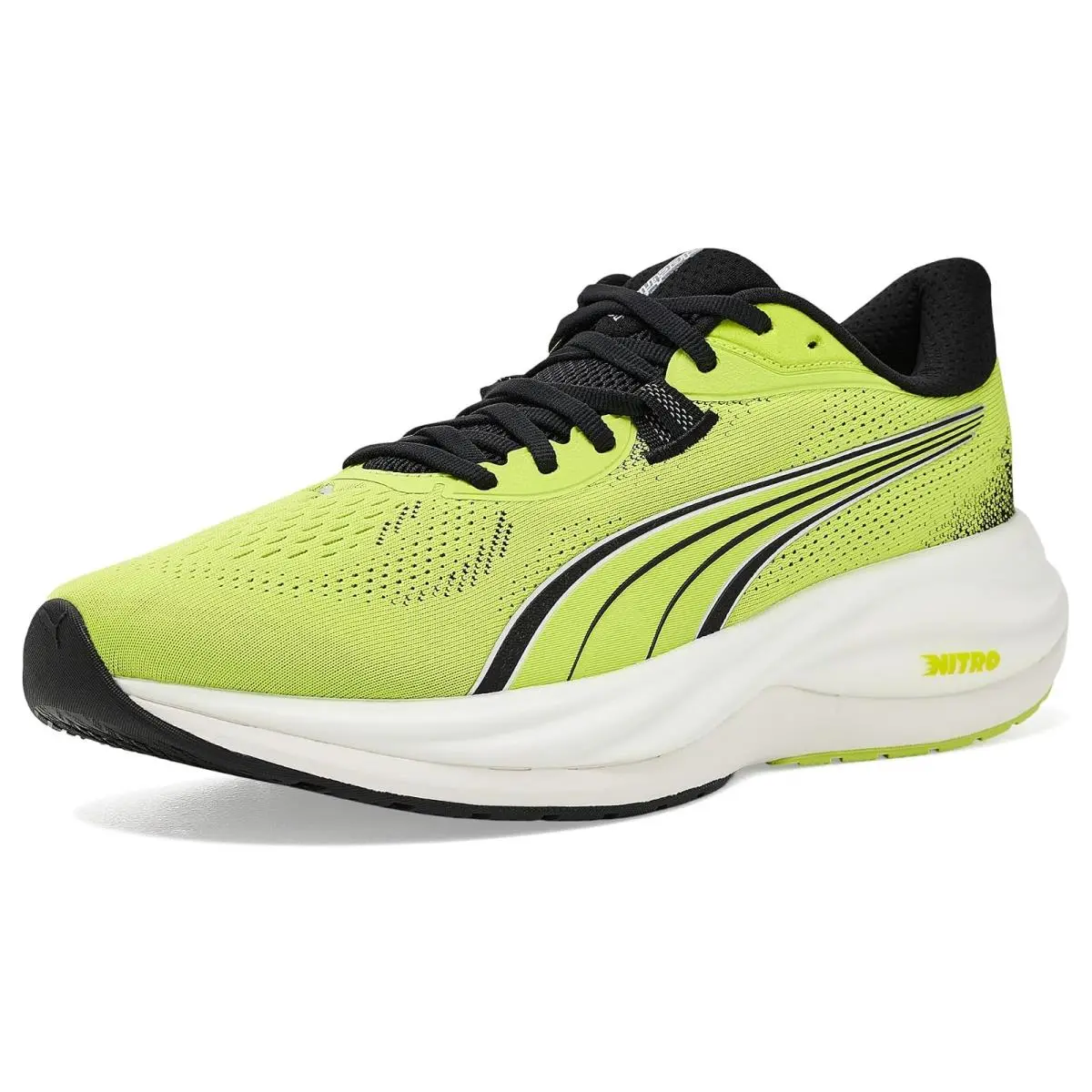 Puma shoes - Gray Echo/Sunny Lime 34