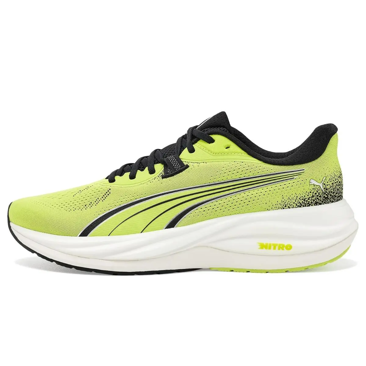 Puma shoes - Gray Echo/Sunny Lime 37