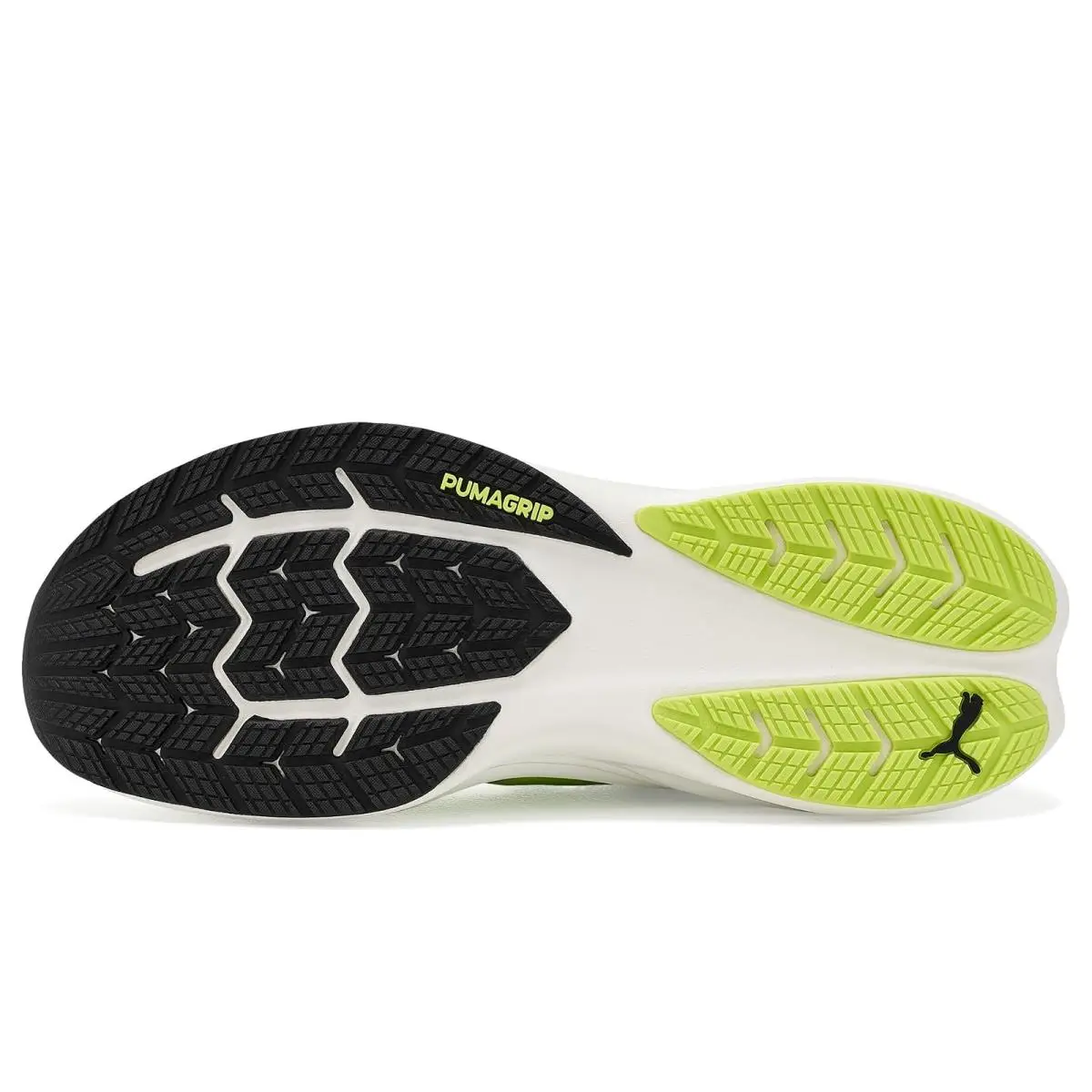 Puma shoes - Gray Echo/Sunny Lime 38