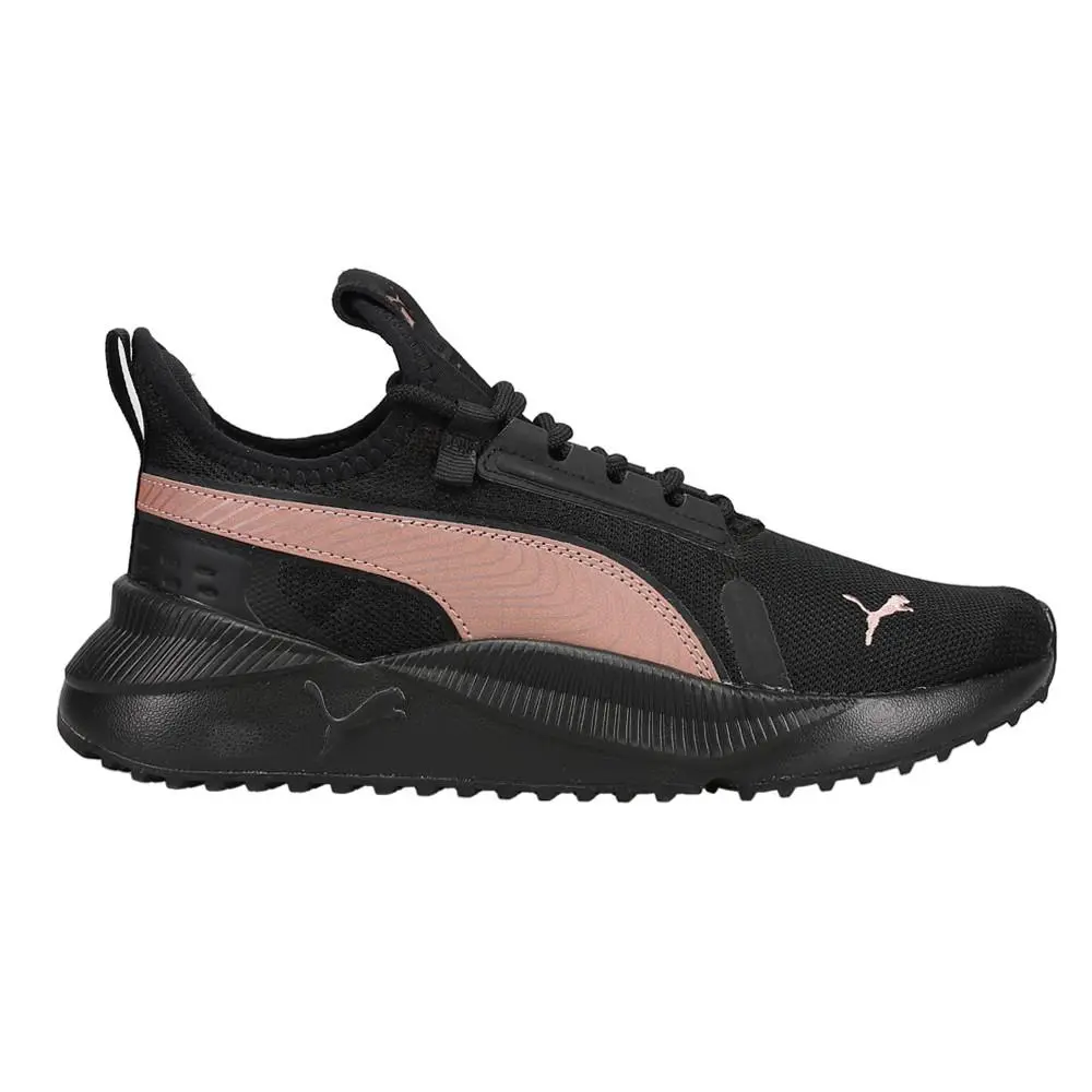 Puma Pacer Future Street Wide Lace Up Womens Black Sneakers Casual Shoes 401066