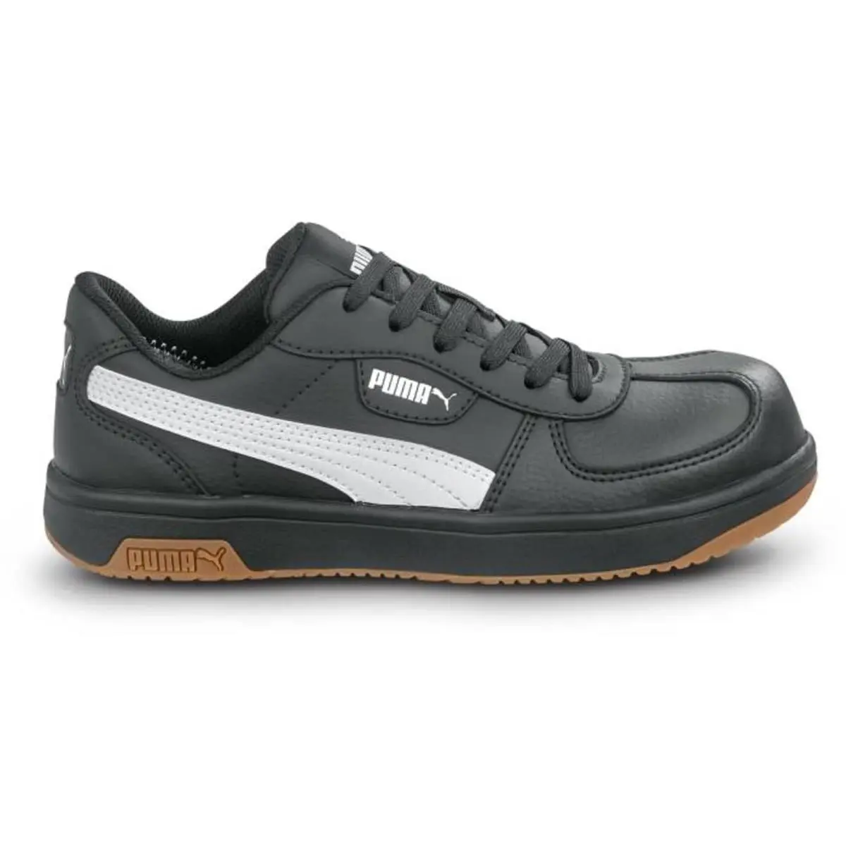 Puma shoes - Black/White/Gum 2