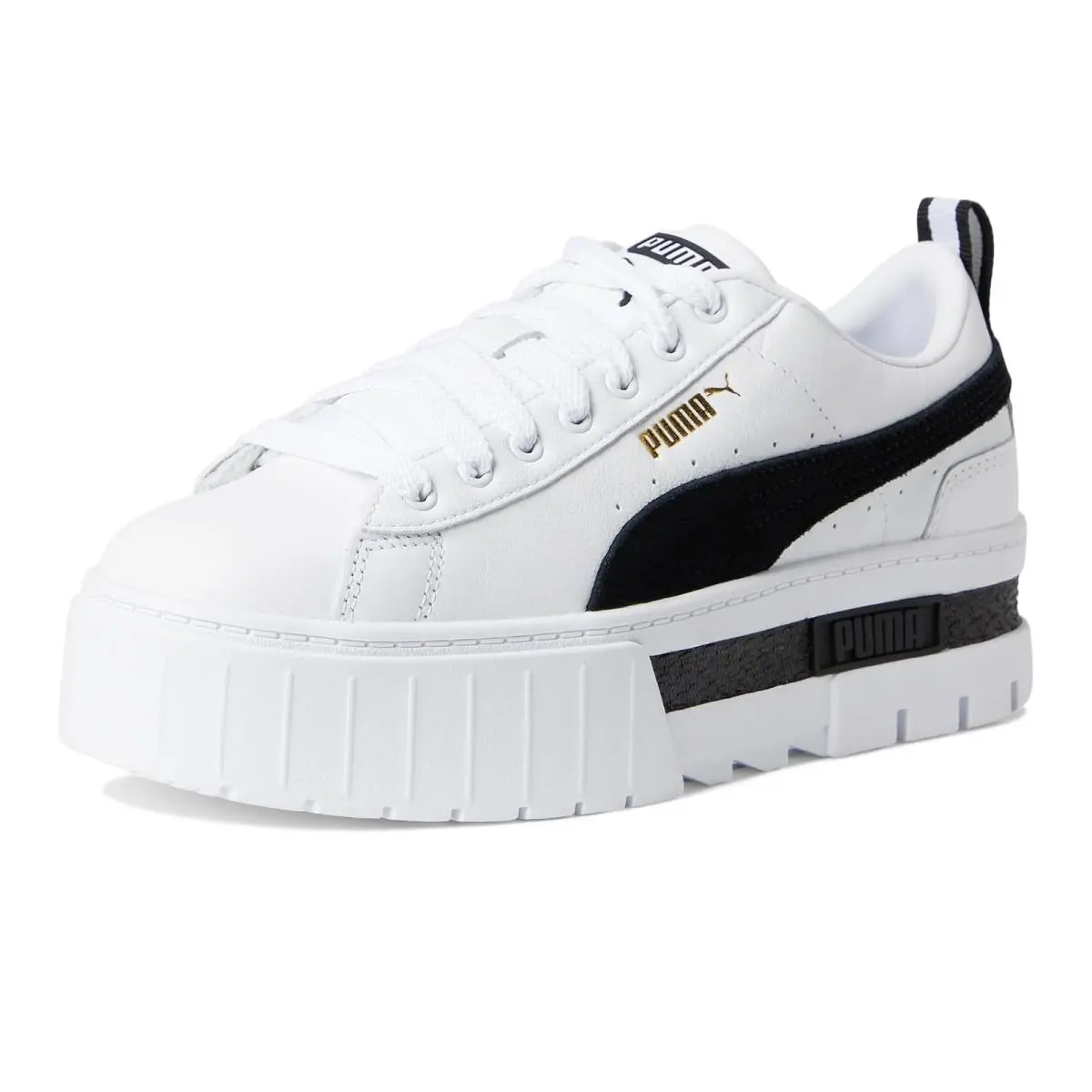 Puma shoes - Puma White/Puma Black 5