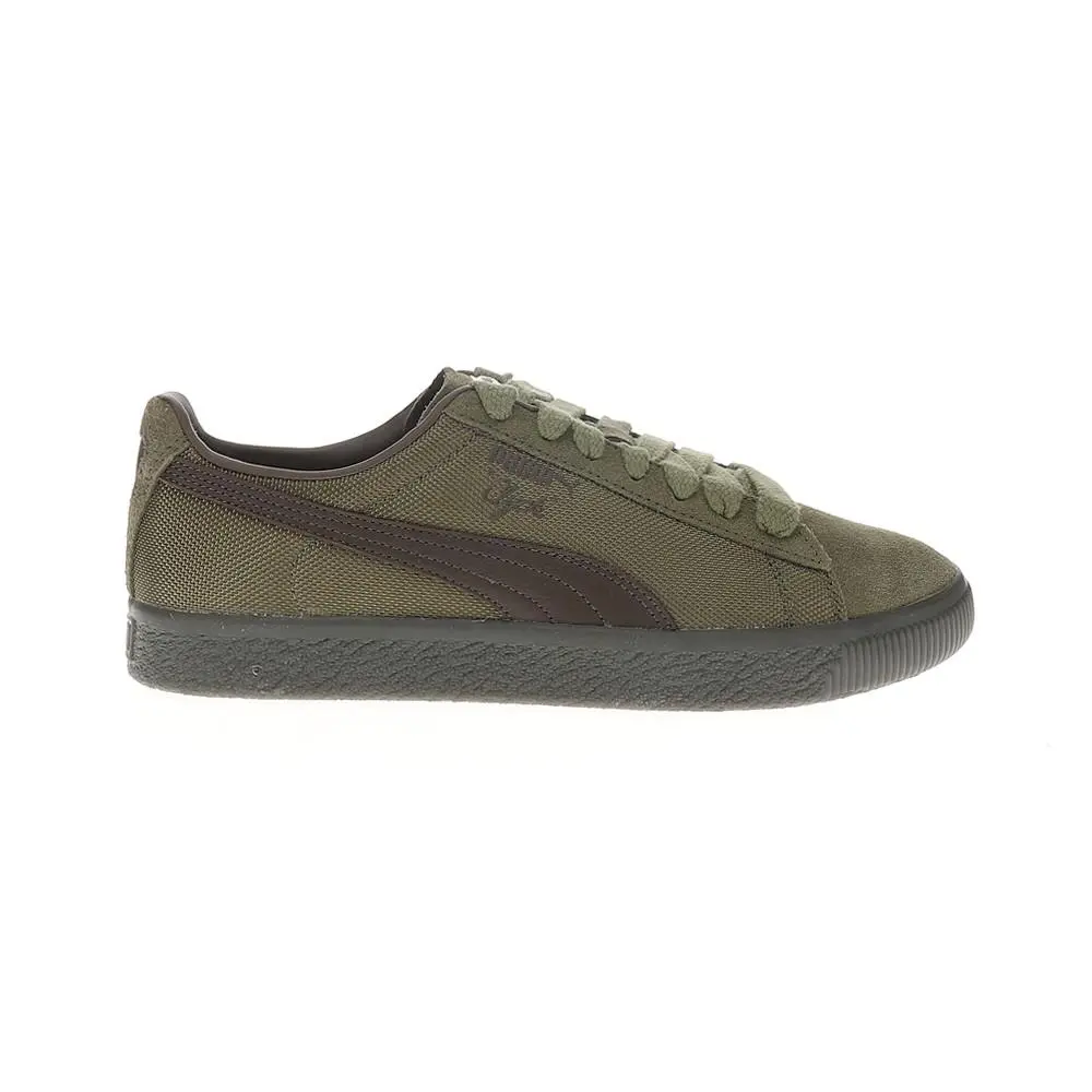 Puma Clyde Soph Lace Up Mens Green Sneakers Casual Shoes 39649002