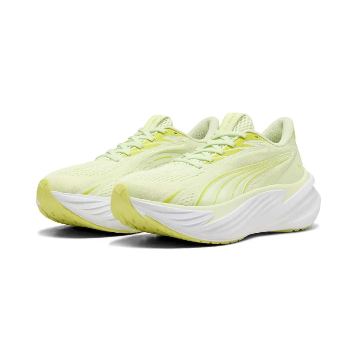 Womens Maxima Pro Lace Up Sneakers Shoes Casual - Yellow - Size 5.5 M lux lime puma white apple spritz by Puma