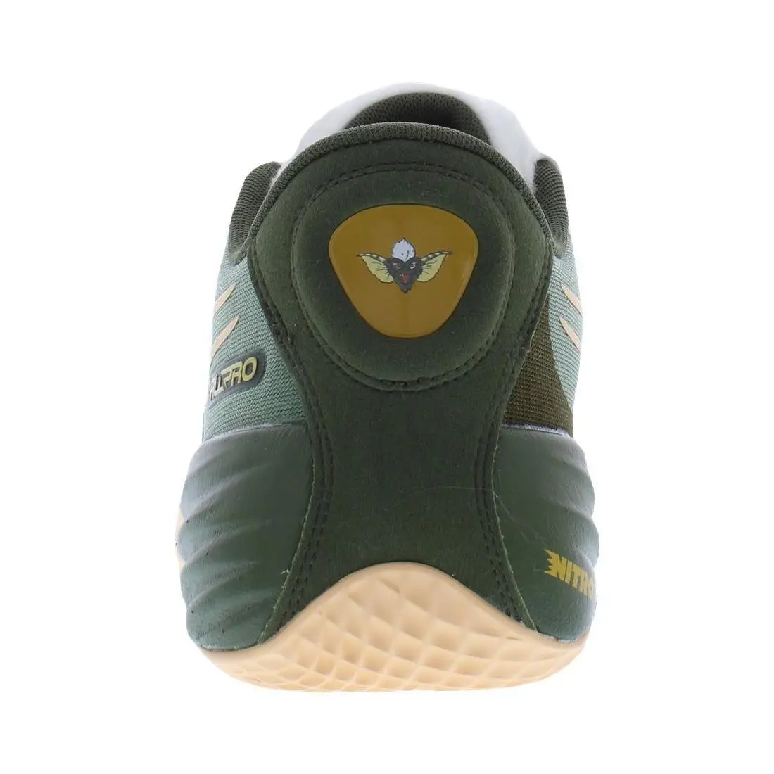 Puma shoes - Puma White, Main: Green 2