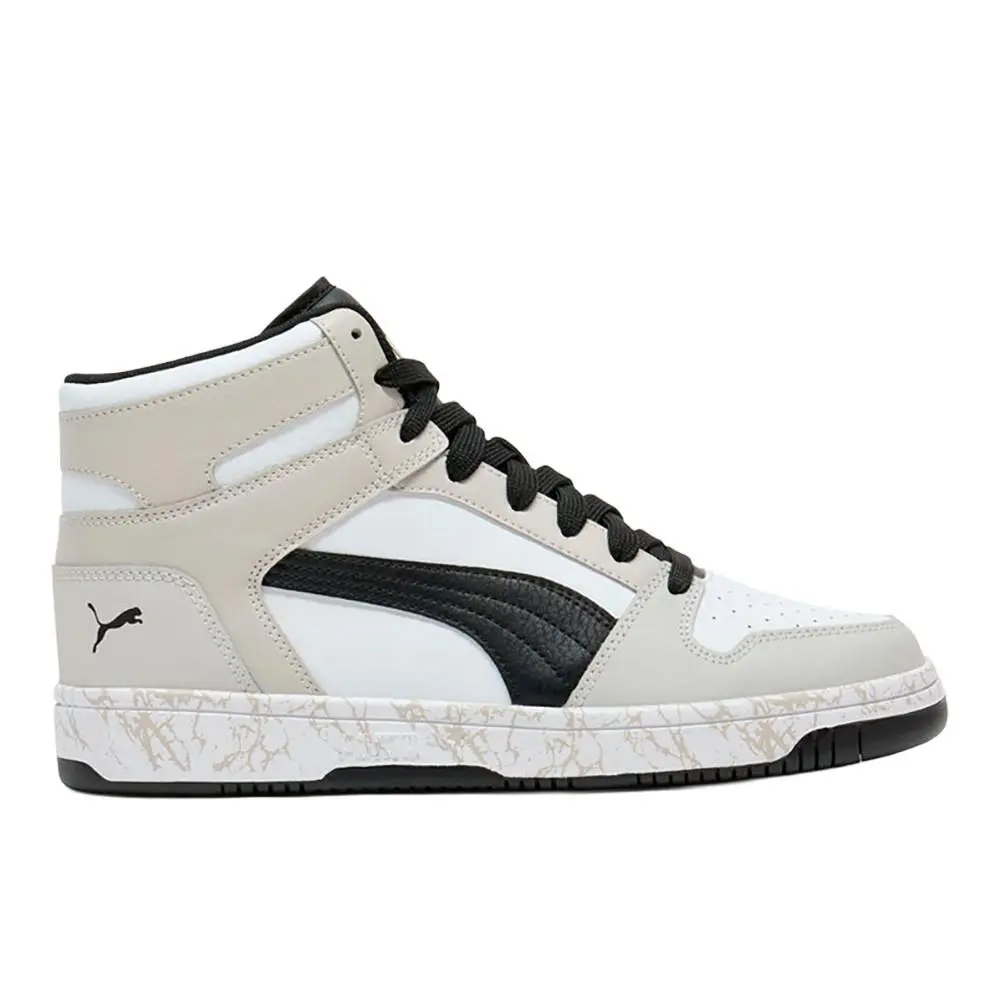 Puma shoes - PUMA Rebound Layup Atypical Lace Up - 40595101 - White 5