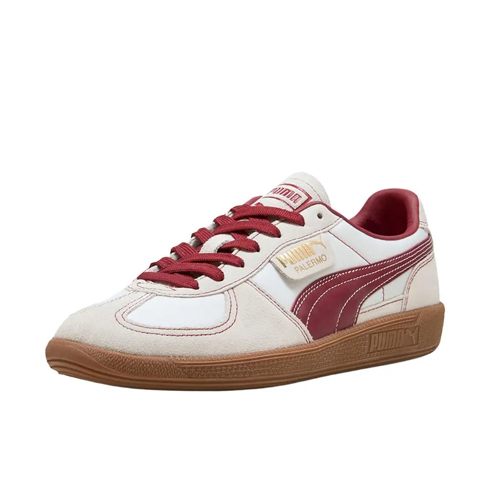 Puma shoes - PUMA Palermo Og Lace Up - 38301114 - Red, White 0