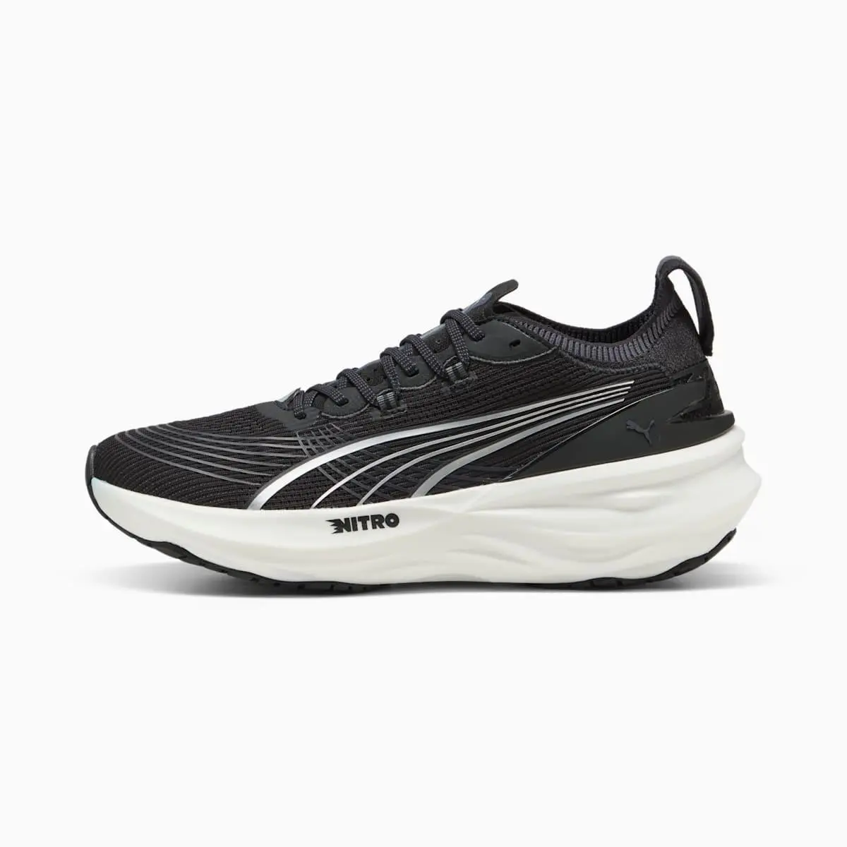 Men`s Foreverrun Nitro 2 Running Shoe Black/white - 31010901 Black/white by Puma