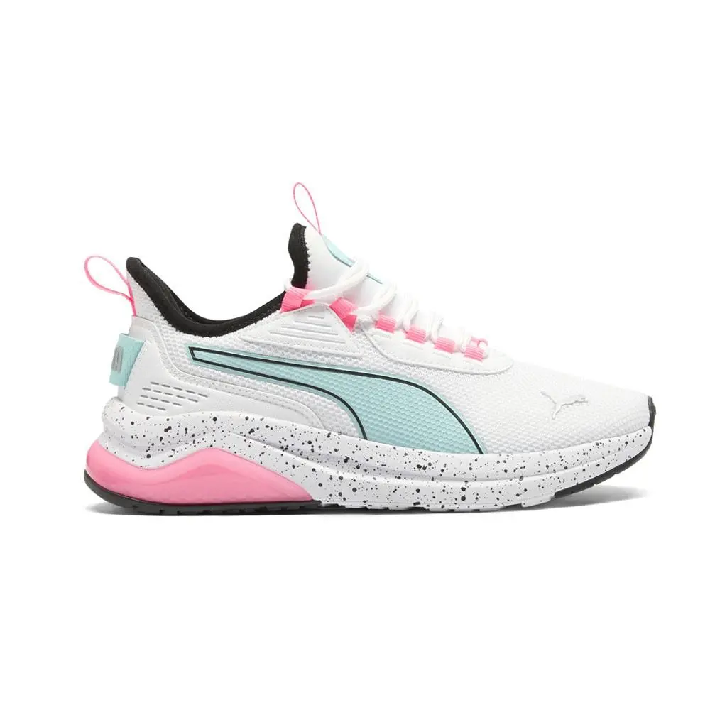 Puma Amplifier Speckle Lace Up Womens Blue White Sneakers Casual Shoes 3991450