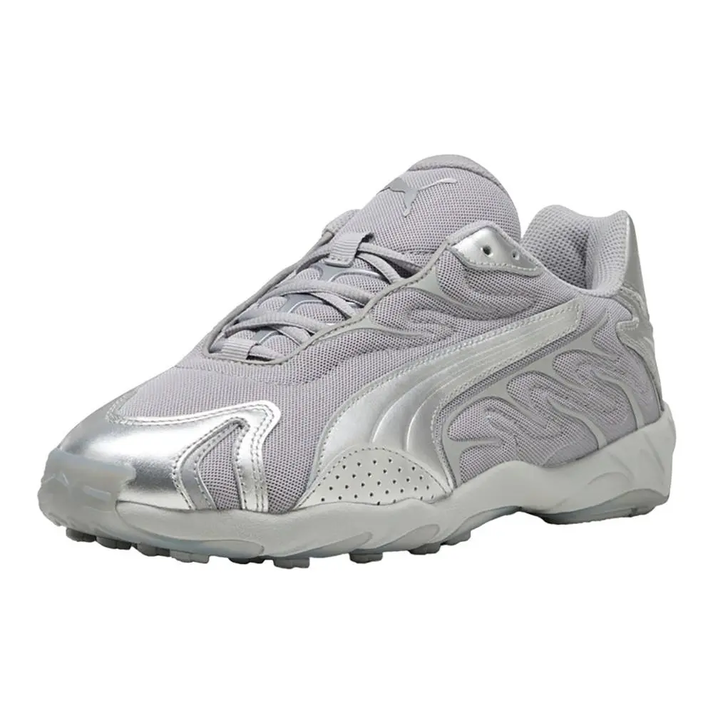 Puma shoes - PUMA Inhale Metallic Lace Up - 40178001 - Grey 0