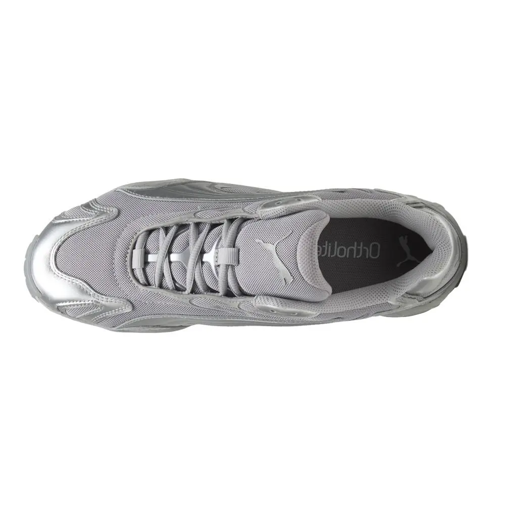 Puma shoes - PUMA Inhale Metallic Lace Up - 40178001 - Grey 2