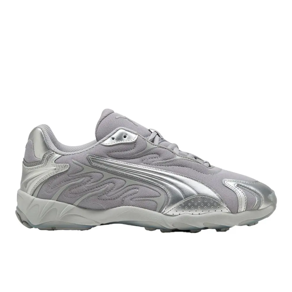 Puma shoes - PUMA Inhale Metallic Lace Up - 40178001 - Grey 5