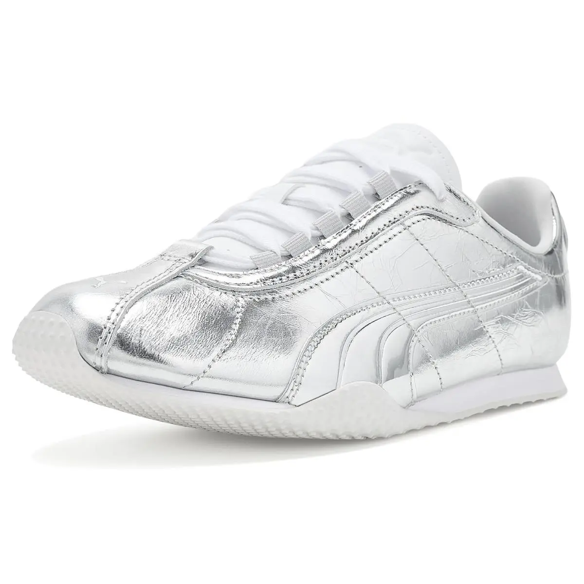 Woman`s Sneakers Athletic Shoes  H-street Premium Shoes  Silver/Feather Gray by Puma