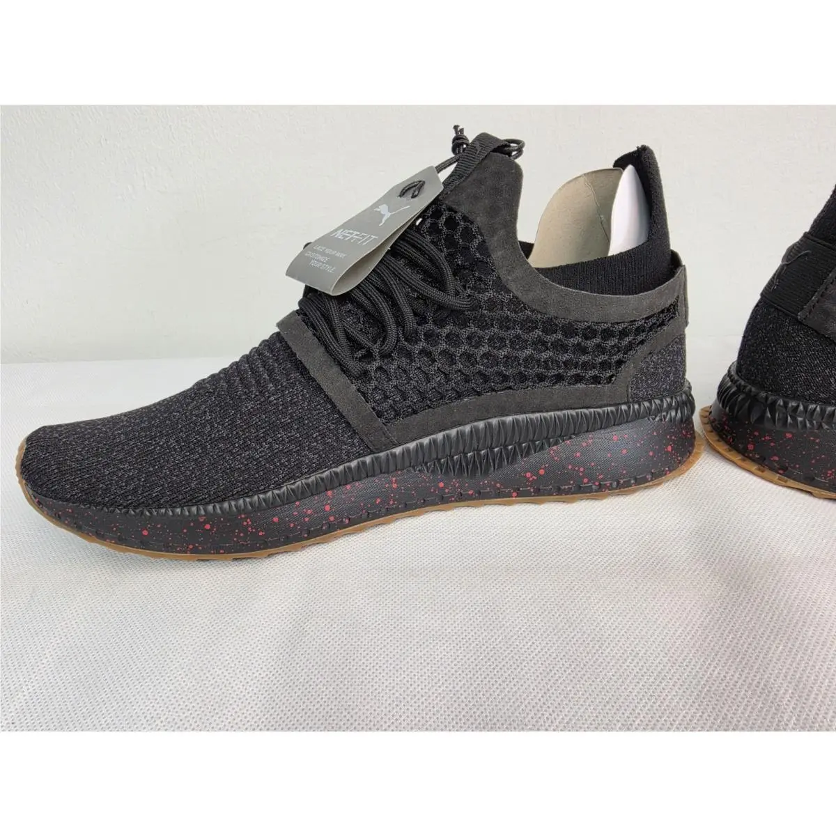 Puma shoes - Puma Tsugi Netfit V2 Evoknit D - 367494 03 - Black 4