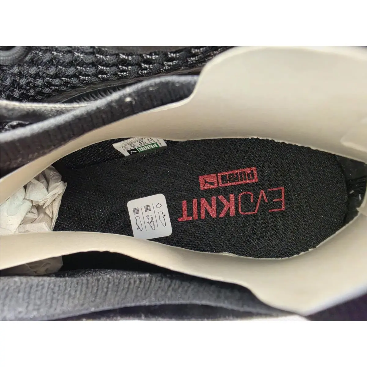 Puma shoes - Puma Tsugi Netfit V2 Evoknit D - 367494 03 - Black 9