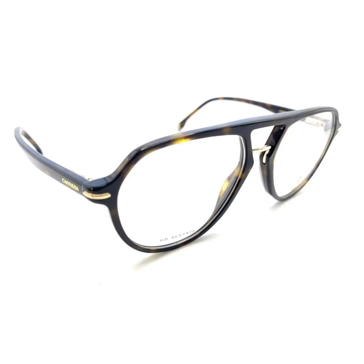 Carrera 345 086 Brown Tortoise Aviator Eyeglasses Frames 145 Designer