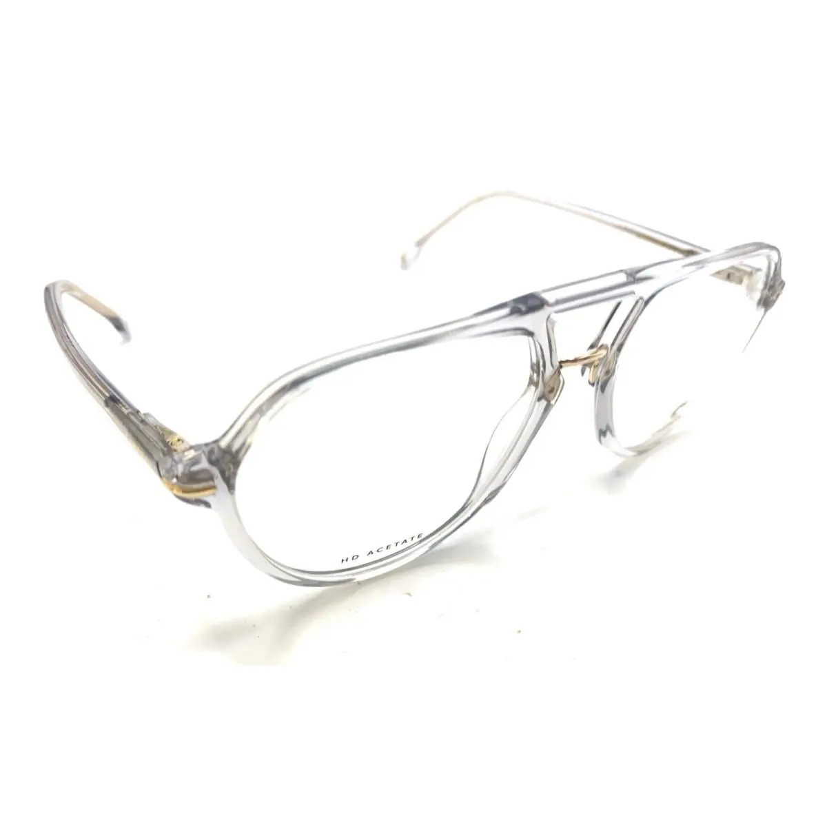 Carrera 345 KB7 Translucent Clear Aviator Eyeglasses Frames 145 Designer