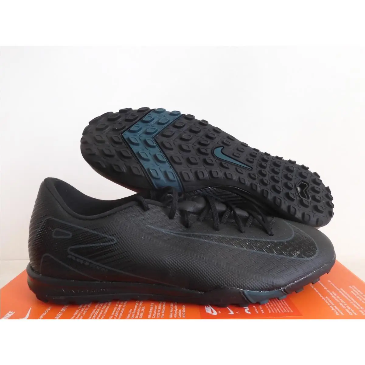 Zoom Mercurial Vapor 16 Academy Tf Black-deep Jungle Sz 8.5 FQ8449-002 by Nike