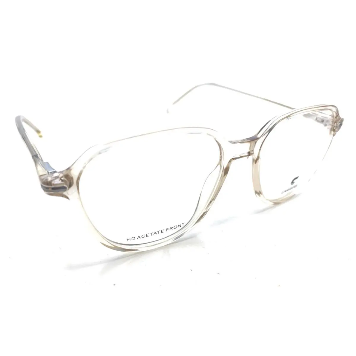 Carrera 342/S 2M208 Translucent Clear Aviator Eyeglasses Frames 53-19 145