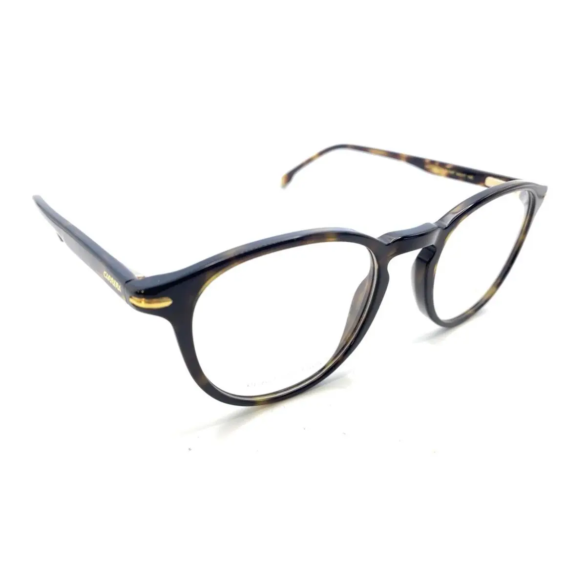 Carrera 346 Pjtmt Brown Tortoise Round Eyeglasses Frames 54-17 145 Designer