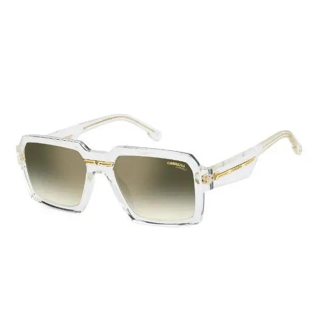 Victory C 15/S REJD6 Green Shaded Gold Mirror Antirefex Men`s Sunglasses by Carrera