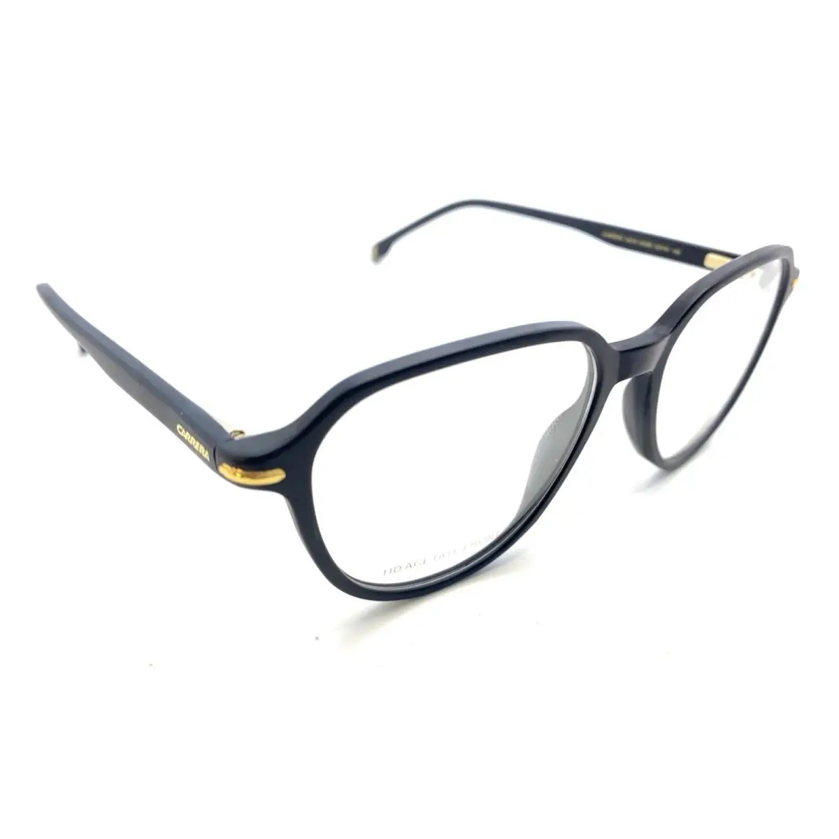 Carrera 342/S 00386 Matte Black Aviator Eyeglasses Frames 53-19 145 Designer
