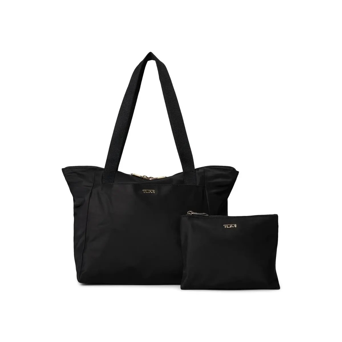 Unisex Handbags  Just In Case Small Tote Black/Gold by Tumi