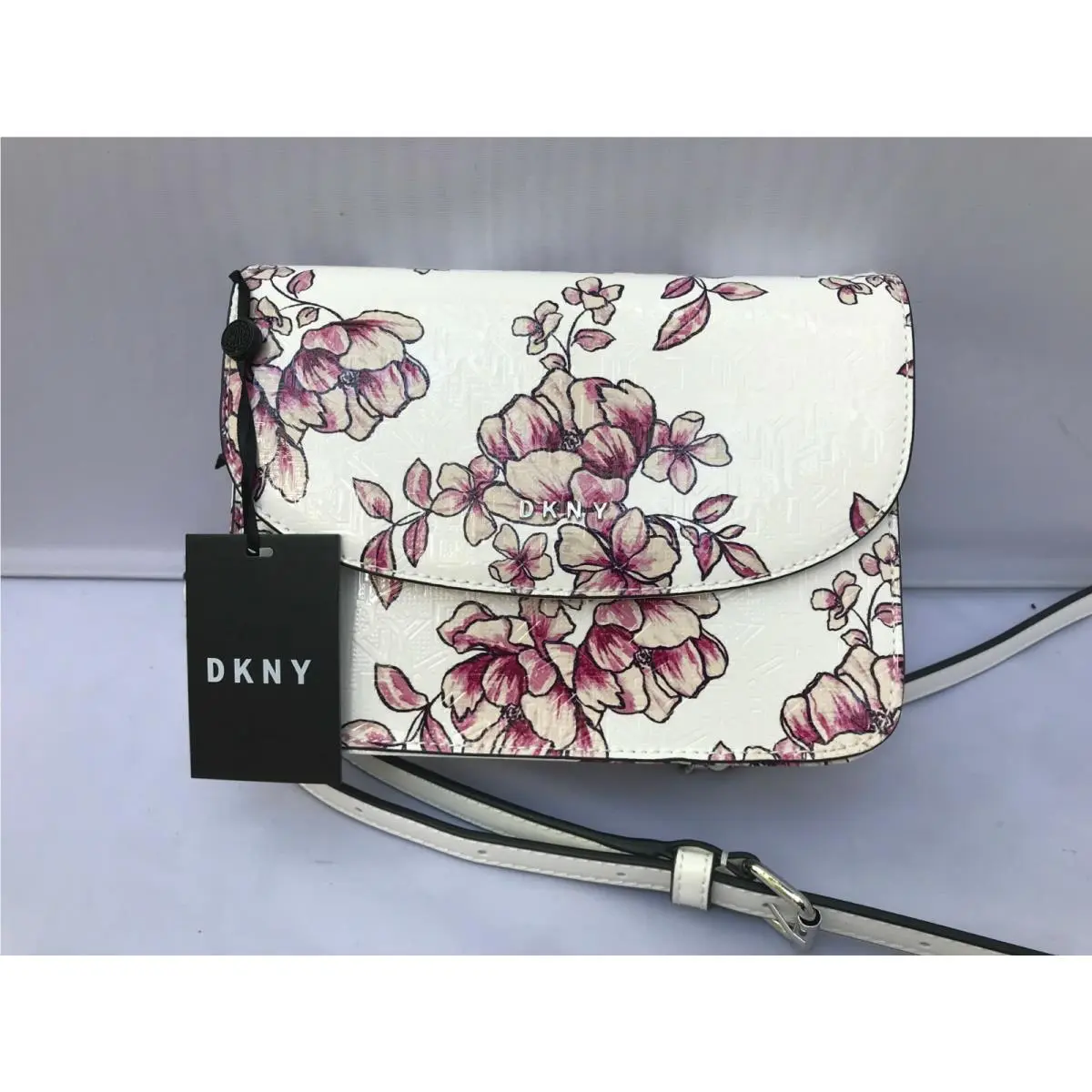Dkny Women Bryant Park Flap Crosbody Bag Printed Size 7.5 /2/6 by DKNY