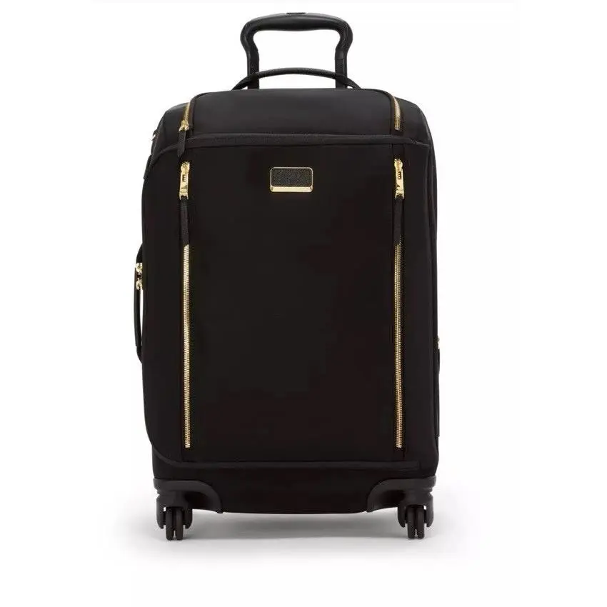 Voyageur Léger Dual Access Expandable Carry-on Black Gold by Tumi