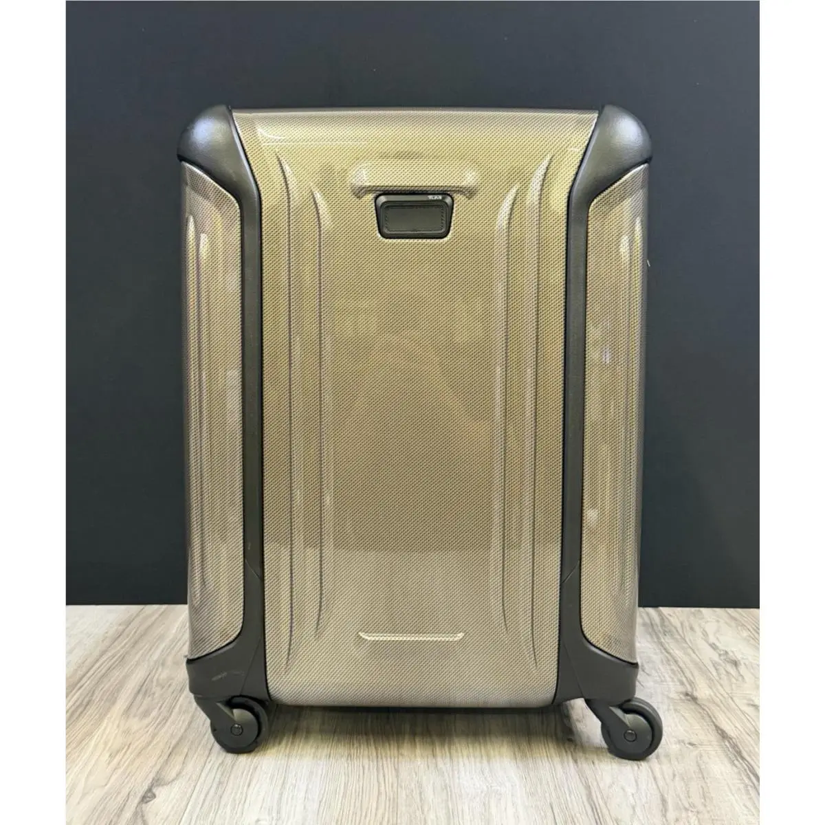 V3 Continental Carry-on Spinner Luggage Suitcase Gold Titanium 22x16x9 by Tumi