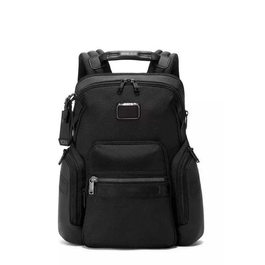 Tumi Alpha Bravo Navigation Ballistic Nylon Laptop Backpack Black