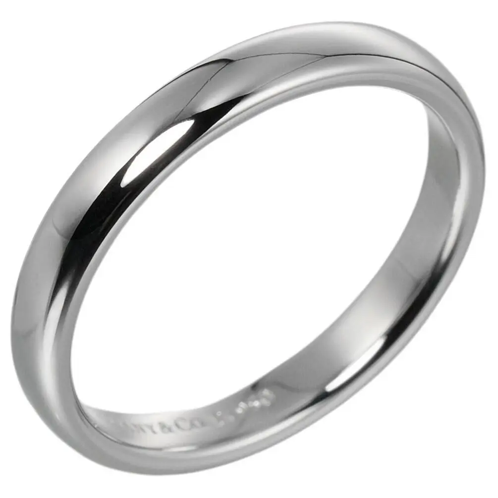 Tiffany Co. Forever Platinum 3mm Lucida Wedding Band Ring 500 by Tiffany & Co.