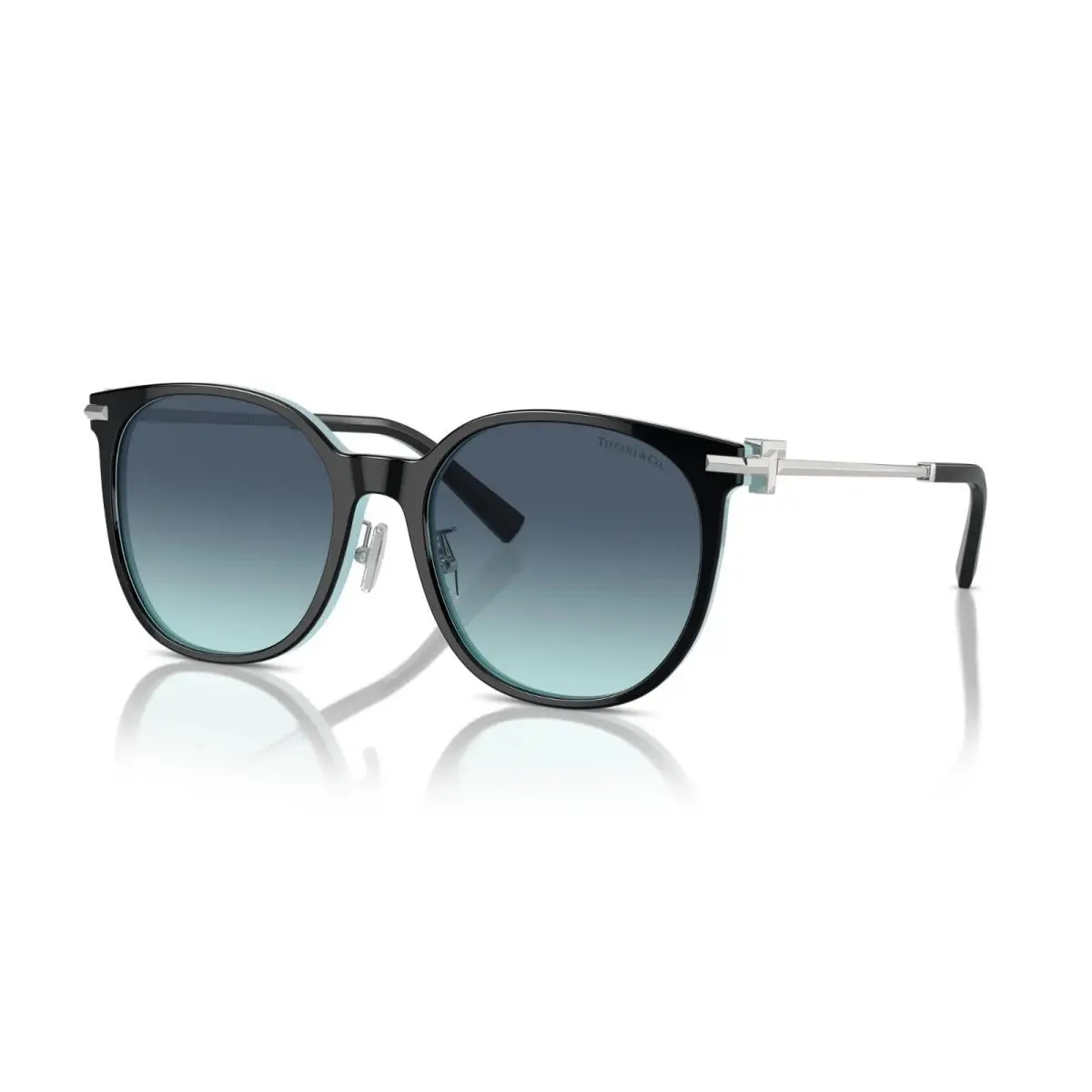 Tiffany TF 4224D Black/blue Gradient 80559S Sunglasses by Tiffany & Co.