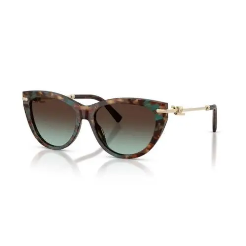 Tiffany Co TF4253 84425D Brown Tiffany Havana Sunglasses 55mm /new /authentic by Tiffany & Co.