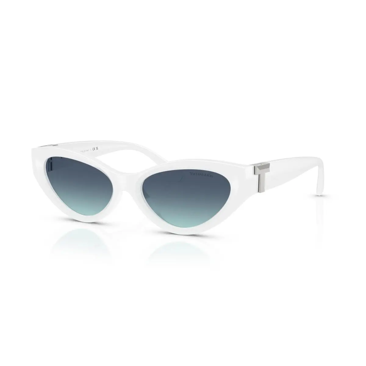 Tiffany TF 4225U White/blue Shaded 83929S Sunglasses by Tiffany & Co.