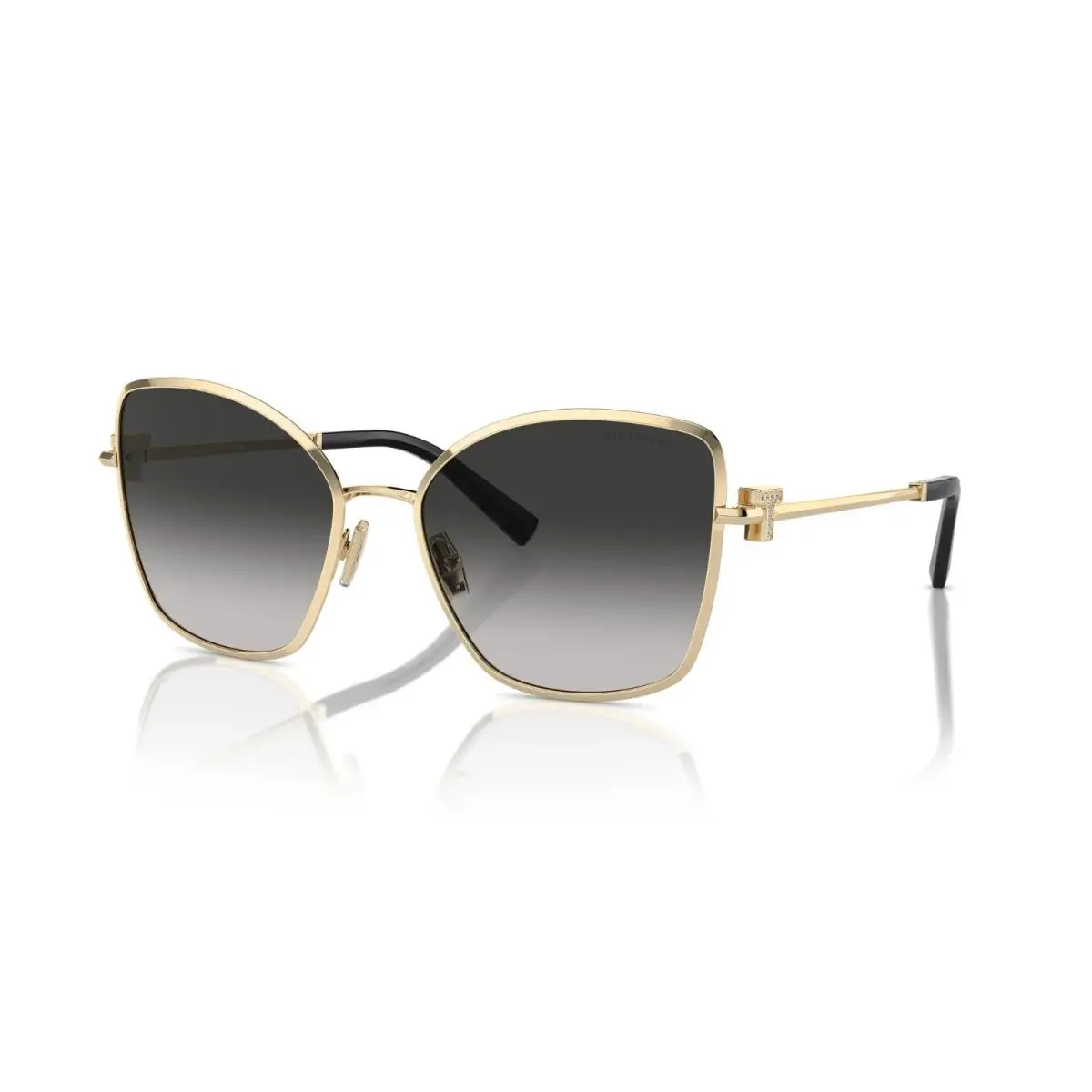 Tiffany TF 3102B Gold/grey Shaded 60213C Sunglasses by Tiffany & Co.