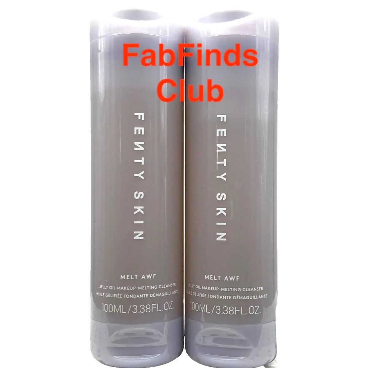 2x  Melt Awf Jelly Oil Makeup Melting Cleanser 3.38oz Full Sz by Fenty Beauty