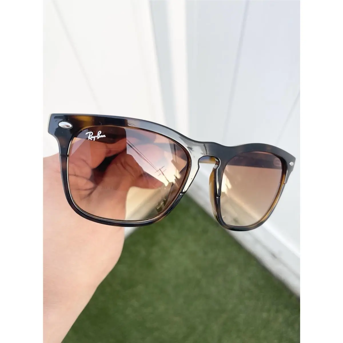 Ray Ban Steve RB4487 4487 Havana Brown Lens Size 54/18 by Ray-Ban