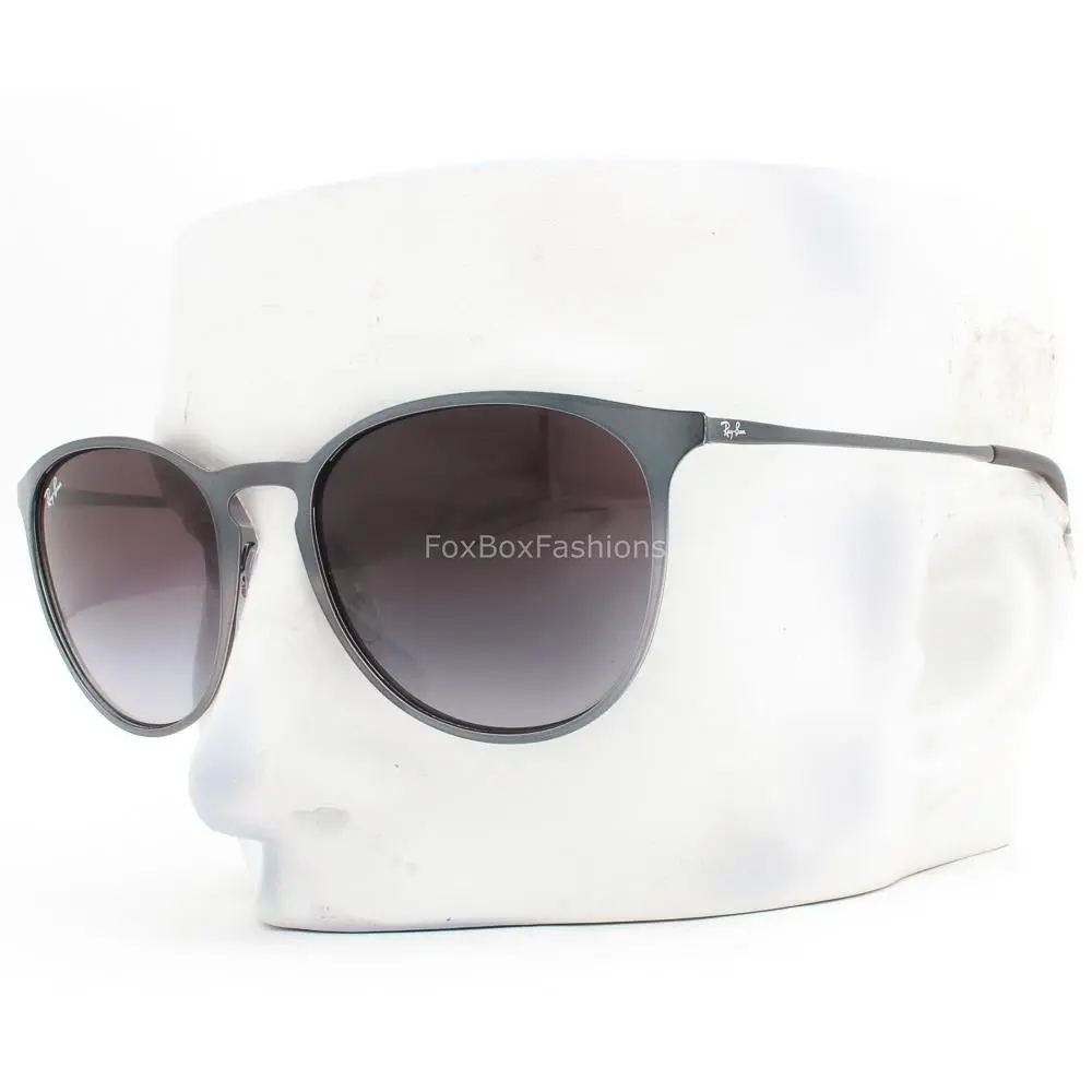 Ray-ban Erika Metal Sunglasses RB 3539 192/8G Warm Gray 54mm with Case by Ray-Ban
