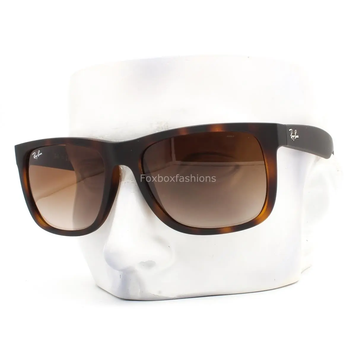 Ray-ban Justin Sunglasses RB 4165 710/13 Matte Brown Havana 54mm W/case by Ray-Ban