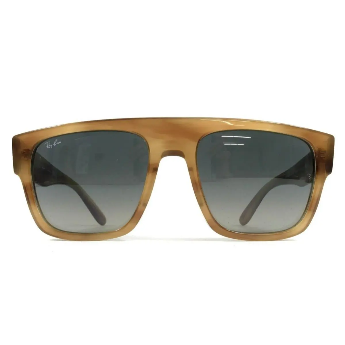 Ray-ban Sunglasses RB0360S Drifter 1403/71 Striped Brown Frames w/ Blue Gradient by Ray-Ban