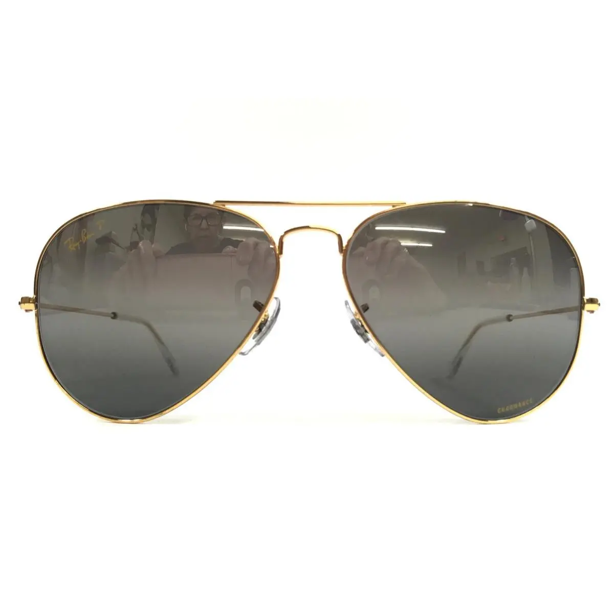 Ray-ban Sunglasses RB3025 Aviator Large Metal 9196/G3 Gold Bi Mirror Gradient 58 by Ray-Ban