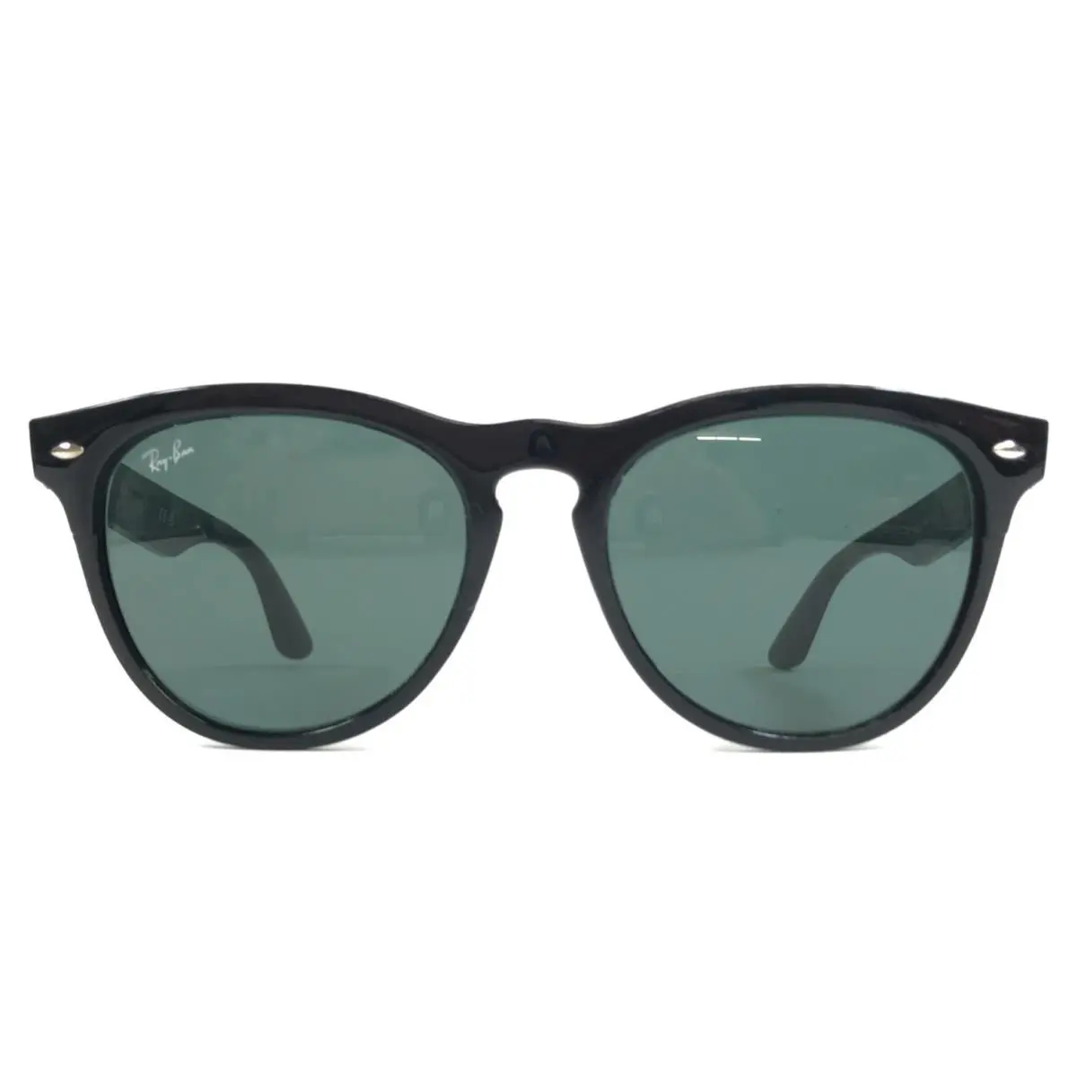 Ray-ban Sunglasses RB4471 Iris 6629/71 Shiny Black Frames with Dark Green Lenses by Ray-Ban