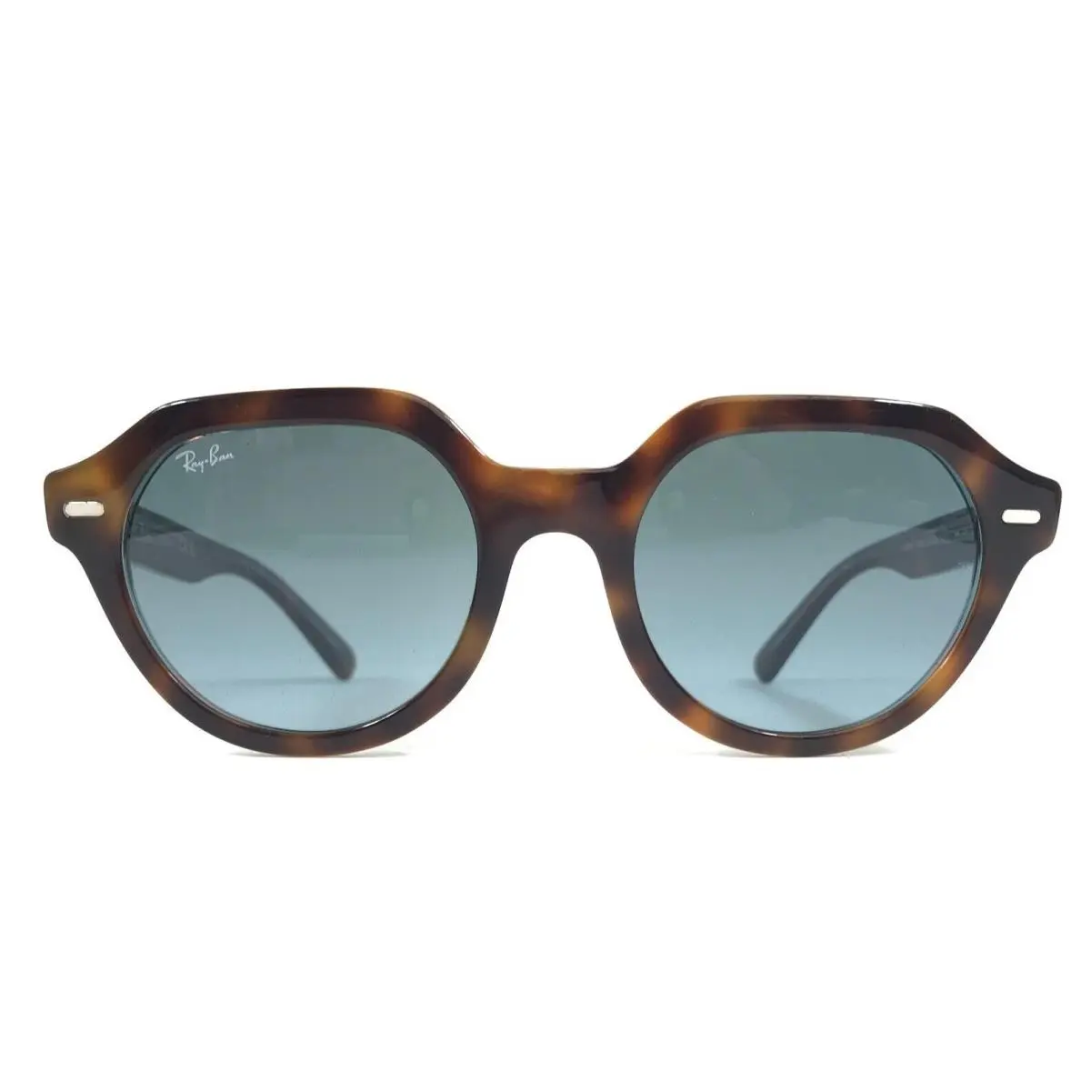 Ray-ban Sunglasses RB4399 Gina 1413/3M Havana on Multicolor w Blue Gradient Grey by Ray-Ban
