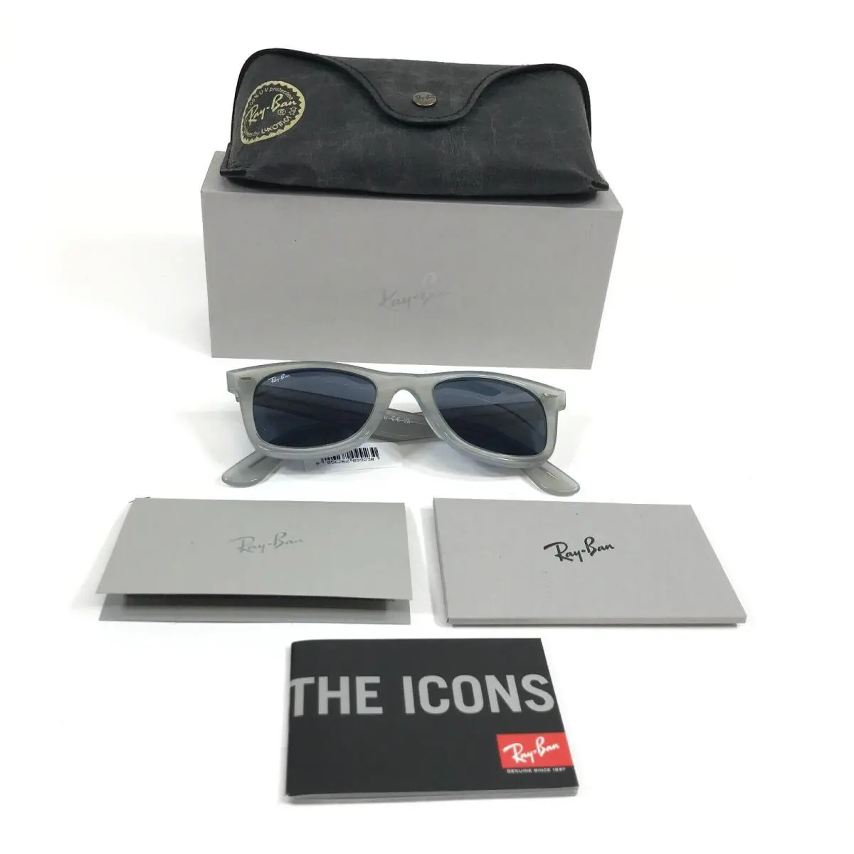 Ray-ban Sunglasses RB2140 1407/R5 Change Photochromic Frames with Blue Lenses by Ray-Ban