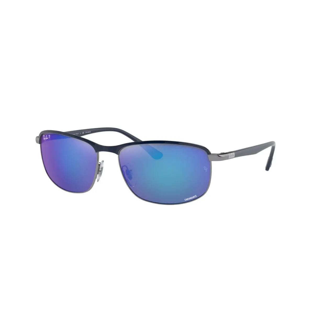 Ray Ban Sunglasses RB3671CH 9204/4L Blue/gunmetal/blue Mirror Polarized Lens 60M by Ray-Ban