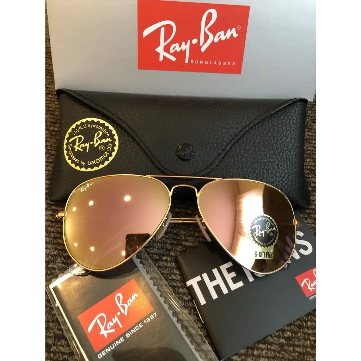 Ray-ban Aviator Pilot RB3025 Sunglasses 58mm by Ray-Ban